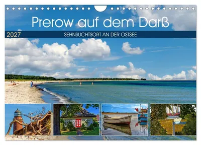 Produktbild von Prerow auf dem Darß - Sehnsuchtsort an der Ostsee (Wandkalender 2027 DIN A4 quer), CALVENDO Monatskalender