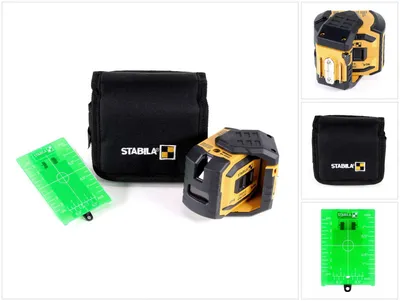 Produktbild von Stabila LAX 300 G Kreuzlinien Lot Laser selbstnivellierend grün 30m