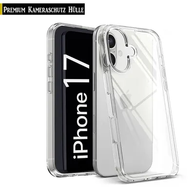 Produktbild von Für iPhone 17 (6.3") - Transparent Schutzhülle Silikon Handy Hülle TPU Case Cover
