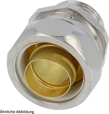 Produktbild von FLEXA US-M Metallverschraubung gerade Gewinde M32x1,5 für Schlauch-Außendurchmesser 36,0mm für