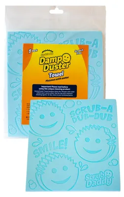 Immagine prodotto di Scrub Daddy Damp Duster, panno antistatico per la pulizia, colore blu