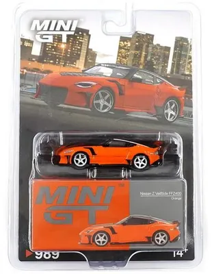 Obrázok produktu pre _Nissan NISSAN Z VEILSIDE FFZ400 2024 oranžová - BLISTR - Mini GT 1:64