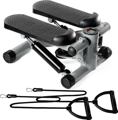 Zdjęcie produktu dla DrFit Stepper z linkami czarno-szary