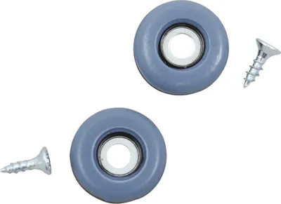 Immagine prodotto di Protezioni per mobili, tappi antiscivolo per gambe di mobili in legno, 23x6 mm, da avvitare, 2 pezzi