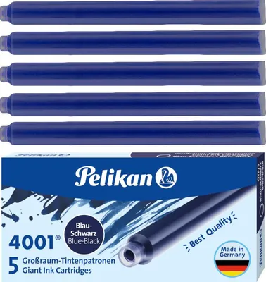 Produktbild von Pelikan GTP/5, 5 Stück(e), Blau, Schwarz