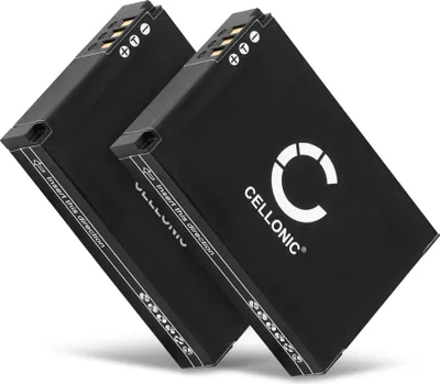 Produktbild von CELLONIC 2x Akku für Kamera Kompatibel mit Drift HD Ghost, Kompatibel mit Ghost, Ghost, Kompatibel mit Drift FXDC02 - (1750mAh, 3.7V)