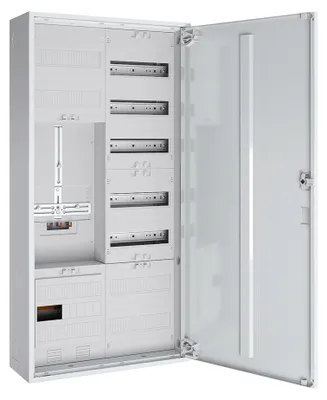 Produktbild von ABN BRAUN AG ABN Zählerschrank 3Pkt 1Z 1V S27ZA110 1APZ HLAK IP43 SK2 5p 550x1100x210mm