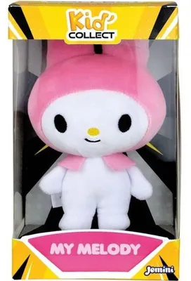 Productafbeelding van Collectible plush toy My Melody - JEMINI - HELLO KITTY - Kid'collect +/- 13 cm
