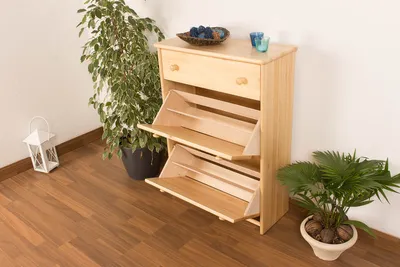 Produktbild von Schuhschrank Kiefer massiv