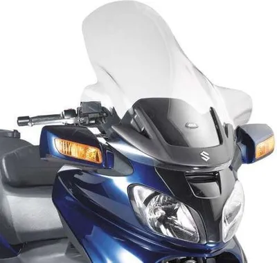 Zdjęcie produktu dla Szyba przednia Givi D257STG przezroczysta, 710 mm x 720 mm do Suzuki AN 650 Burgman Executive (02>04)