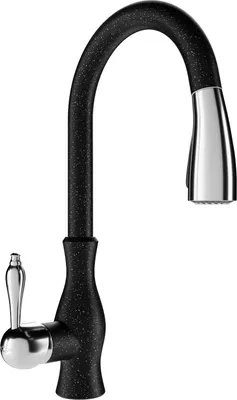 Image de Mélangeur de lavabo Savita, noir (672601-76)