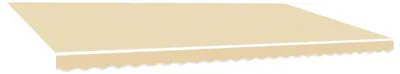 Produktbild von Ersatzstoff für Markise Creme 600x300 cm Polyester