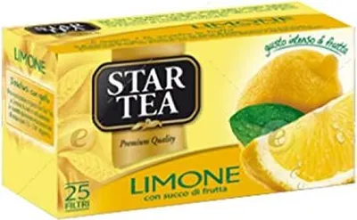 Produktbild von Star The Limone tè tea box 25 Teebeutel Zitrone 37,5g Schwarztee