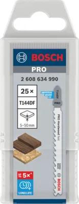 Produktbild von PRO Hardwood fast T144DF Stichsägeblatt, 100 mm, 25-tlg.