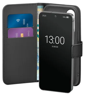 Produktbild von PURO Wallet Stand Case für Samsung S25