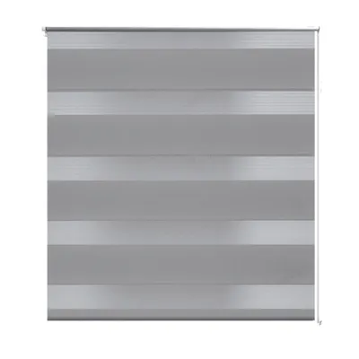 Obrázek produktu pro Zebrová roleta 80,9 x 175 cm Šířka látky 76,7 cm šedá