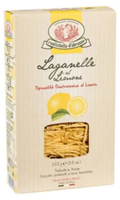 Image de Pâtes aux œufs Rustichella Laganelle au citron 250g
