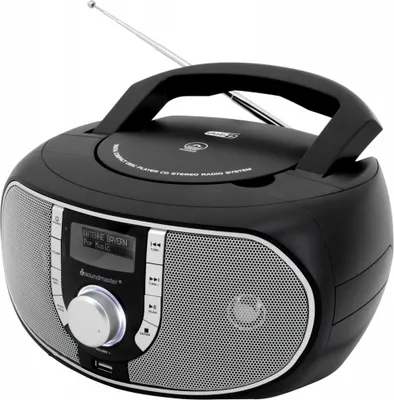 Image de Soundmaster SCD1700SW - Boombox avec radio DAB+/FM, lecteur CD/MP3 et USB