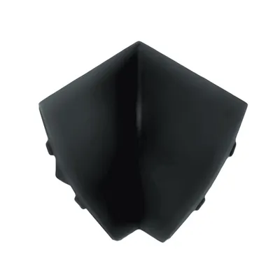 Produktbild von DQ-PP WINKELLEISTE INNENECKE | Schwarz Matt | 23 x 23mm | PVC | Küchenleiste Arbeitsplatte Abschlussleiste Leiste Küche Küchenabschlussleiste Wandabschlussleiste Tischplattenleisten