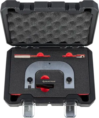 Immagine prodotto di Kit messa in fase motori, attrezzi per il bloccaggio della cinghia di distribuzione dell'albero a camme del motore, compatibile con Renault 1.2 1.4 1.6 1.8 2.0 16V 1.5 dCi