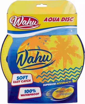Image de Wahu Aqua Disc Jaune/Orange Frisbee 100% étanche