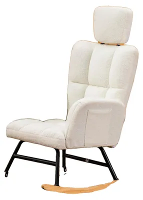 Obrázok produktu pre Hojdacie kreslo, ergonomický dizajn, robustná konštrukcia, béžová farba