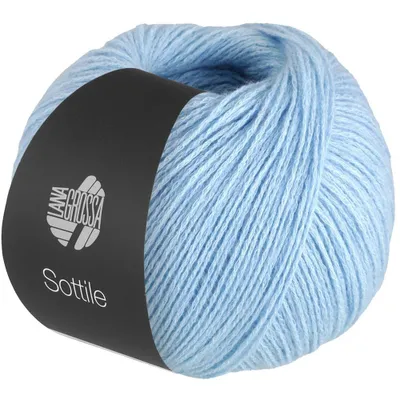 Produktbild von Lana Grossa - Sottile 0008 hellblau