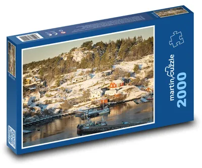 Obrázek produktu pro martinpuzzle - Puzzle 2000 - Město zapadané sněhem