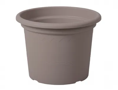 Obrázok produktu pre Kvetináč GEO hnedý sivý plast d40x30cm