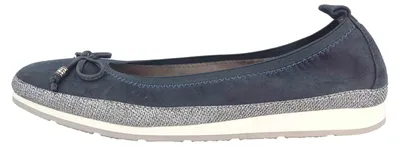 Produktbild von Fitters Footwear Celine Ballerinas in Übergrößen Blau 2.132301 Navy MF große Damenschuhe