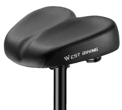 Produktbild von Fahrradsattel, wasserdicht, ergonomisches Design, Schwarz