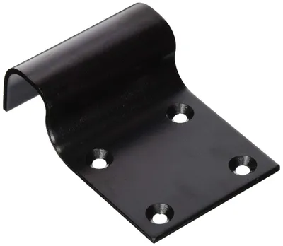 Produktbild von Alberts 137434 Auflaufstütze | zum Aufschrauben | schwarz | 50 x 90 mm