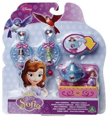 Obrázok produktu pre Princezná Sofia. Náušnice a prsteň s minifigurkou