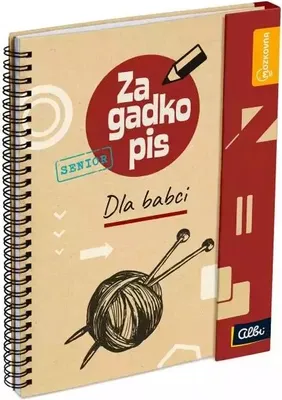 Obrázek produktu pro Zagadkopis Zagadki i łamigłówki dla seniorów