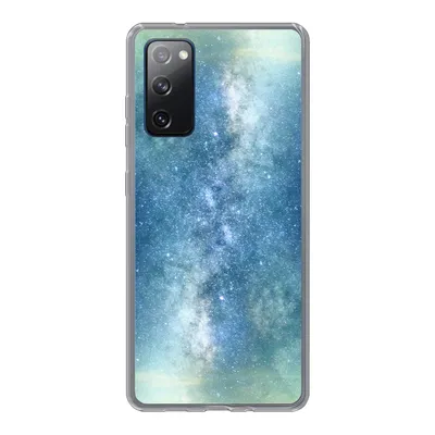 Produktbild von MuchoWow® Handyhülle Schutzhülle Hülle für Samsung Galaxy S20 FE Sterne - Himmel - Blau - Jungen - Mädchen - Kinder Silikon Softcase Handy Hülle - Abdeckung