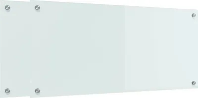 Obrázok produktu pre vidaXL Kuchynský splashback 2 ks biely 90 x 40 cm Tvrdené sklo