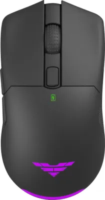 Produktbild von PREYON Owl Wireless Spielmaus Robuste Gaming-Maus - Zwei Verbindungsmodi - Kabellos und Kabelgebunden - Sensoren Pixart PAW 3335 - Schwindelerregende 16000 DPI - Omron 50M Schalter - RGB-Beleuchtung