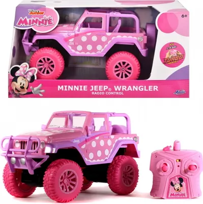 Produktbild von Jada ferngesteuertes Fahrzeug Auto Minnie Mouse Jeep Wrangler 1:16 253076000