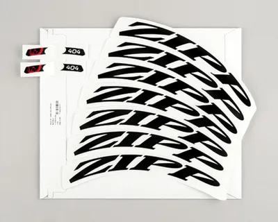 Produktbild von Zipp Aufkleberset 404 MY14 schwarz