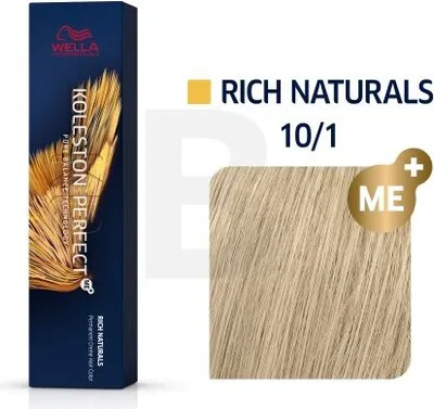 Produktbild von Wella Koleston Perfect Me+ Rich Naturals, Blond, 10/1, Unisex, 60 ml, Alle Haare, Glanz