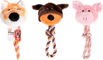 Immagine prodotto di Giocattolo di peluche a forma di testa di fenicottero