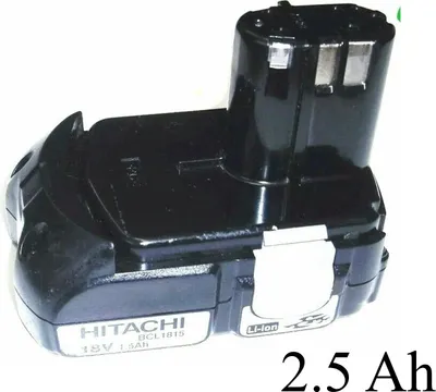 Produktbild von Original Hitachi  Akku 18 V Li   BCL 1815   Neubestückt  mit  2,5 Ah  2500 mAh