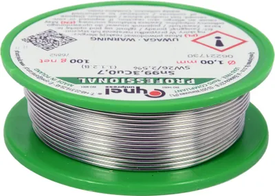 Produktbild von Bleifreies Lötzinn 1 mm, 100 g