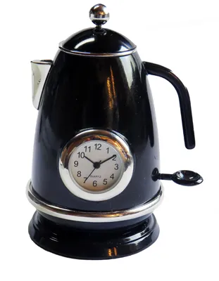 Produktbild von Siva Clock Teapot schwarz