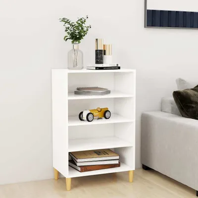 Obrázok produktu pre vidaXL Príborník biely 57x35x90 cm Materiál dreva