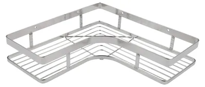 Produktbild von Eckregal für Badezimmerwand, bohrfreies Regal