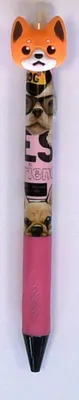 Produktbild von Cresco Ausradierbarer Kugelschreiber Happy Dog Motiv