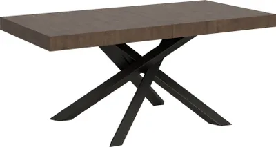 Produktbild von Ausziehbarer Tisch 90x180/440 cm Gestell Volantis Walnuss Anthrazit