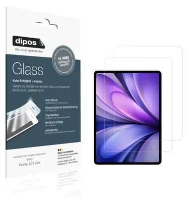 Zdjęcie produktu dla 2x dipos GlassCC Vivo Pad5e 12.1 Zoll
