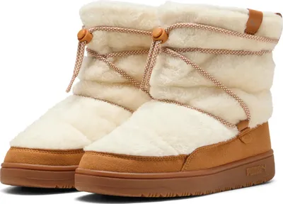 Produktbild von Puma Damen Snowbae Suede WNS Stiefel Winterschuhe 402175 02 Beige, Schuhgröße:42.5 EU